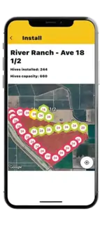 Smart Bee App Mapping
